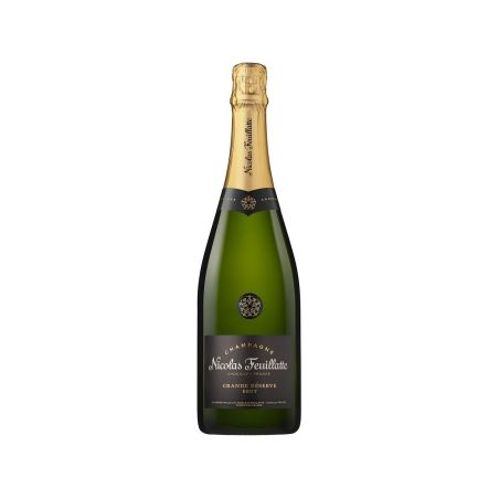 Nicolas Feuillatte Champagne Brut Grande Reserve Pinot Noir, Meunier, Chardonnay : La Bouteille De 75Cl