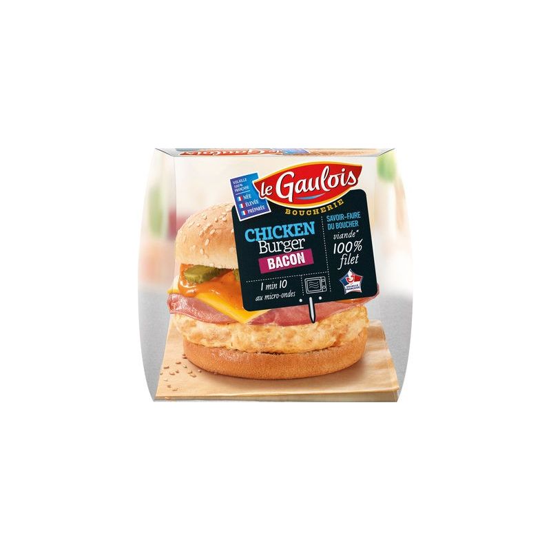 Le Gaulois Gauloi Chicken Burger Bacon155