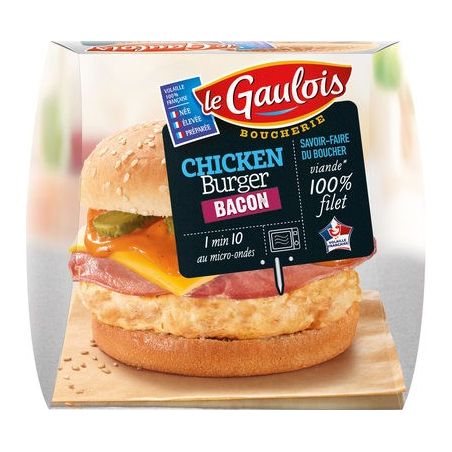 Le Gaulois Gauloi Chicken Burger Bacon155