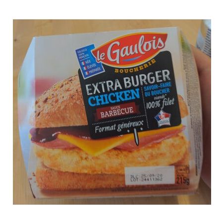 Le Gaulois Extra Chicken Burger Bbq 155G