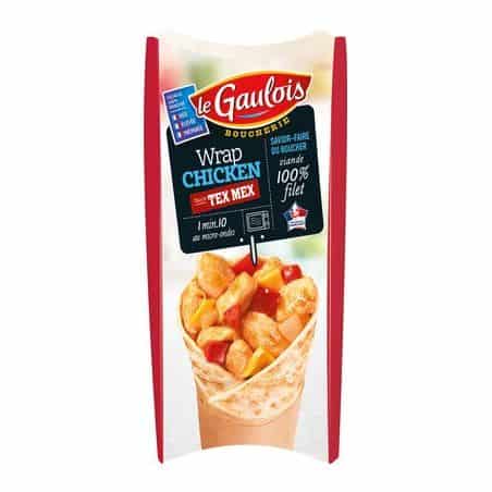 Le Gaulois Wrap Poulet Texmex 160