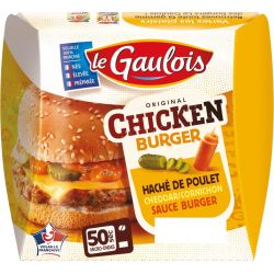 Le Gaulois Chicken Burger X1 150G.Ga
