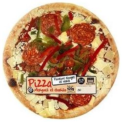 Toque Angevine 420G Pizza Merguez Et Chorizo