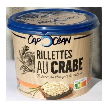 Coraya 150G Rillette Crabe Cap O