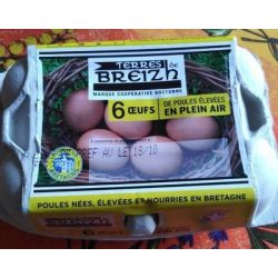 Terres De Breizh Tbreizh 6Oeuf P.Air M/Gros390G