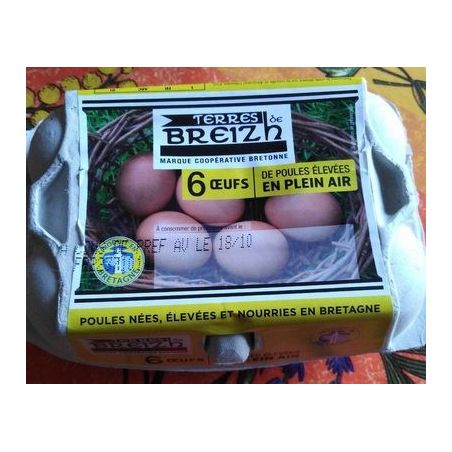 Terres De Breizh Tbreizh 6Oeuf P.Air M/Gros390G