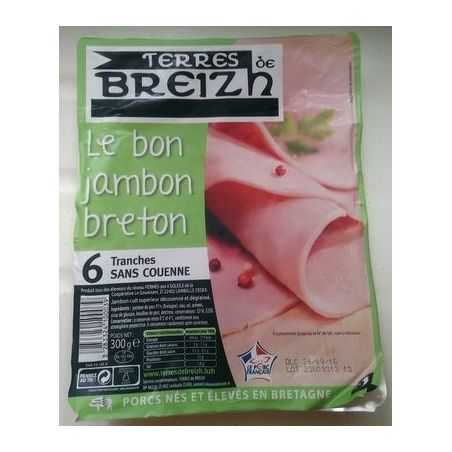 Terres De Breizh Ambon Sup.Ss.Couenne 6Tr 300G