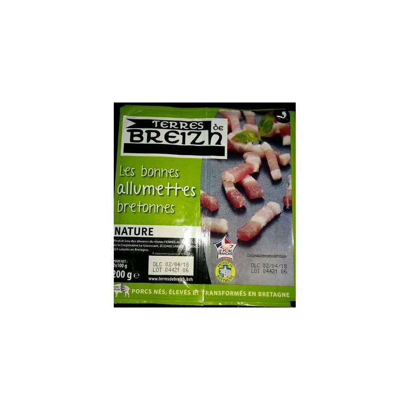 Terres De Breizh T.Breizh Allumette Natux2 200G