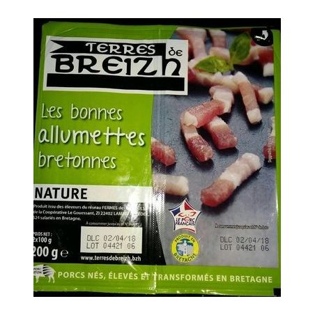 Terres De Breizh T.Breizh Allumette Natux2 200G