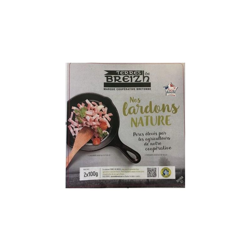 Terres De Breizh T.Breizh Lardons Natu.X2 200Gr