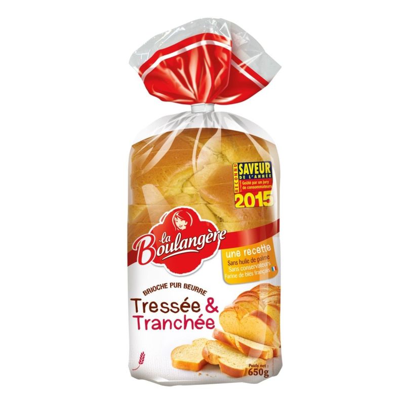 La Boulangere Boul.Brioche Tress.Trchee 650G