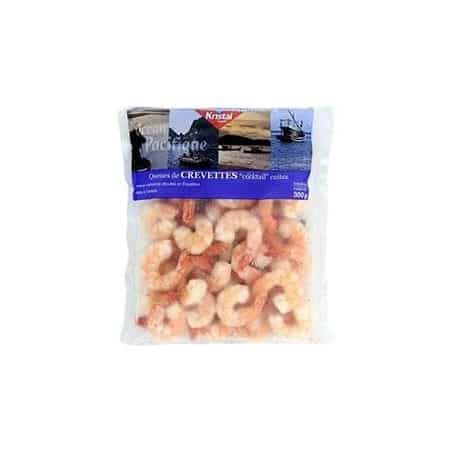 1Er Prix 300G Queues De Crevette Cuite Decortiquee 34/40