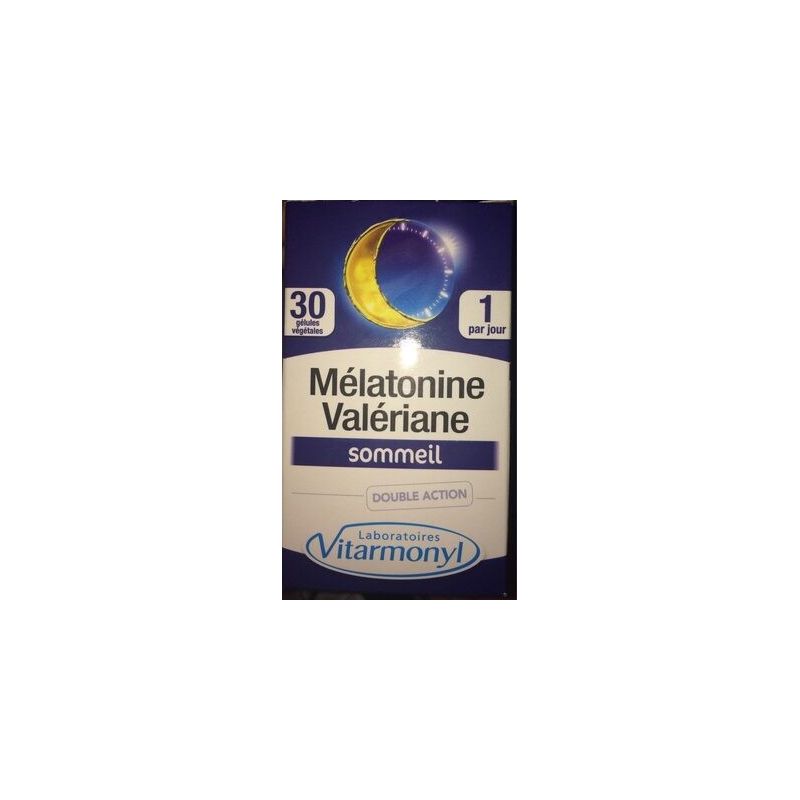 Vitarmonyl 30 Gelules Melatonine/Valerian Sommeil
