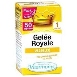 Vitarmonyl 50 Capsules Gelee Royale