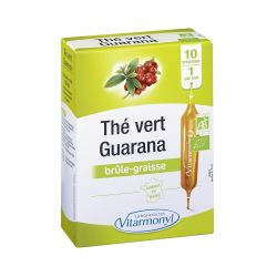 Vitarmonyl 10 Ampoules The Vert Guarana