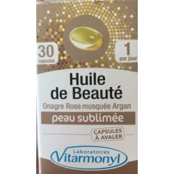 Vitarmonyl 30 Caps Huile De Beaute Vitarm