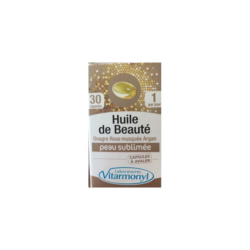 Vitarmonyl 30 Caps Huile De Beaute Vitarm