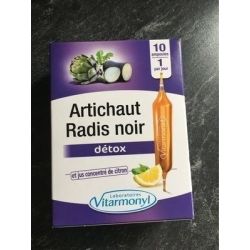 Vitarmonyl 10 Ampoules Artichaut Radis Noir
