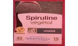Vitarmonyl 22Gr Spirul. Actif Vegetal Bio