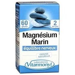Vitarmonyl Magnesium Marin 60 Gelules 1 Par Jour 20Gr