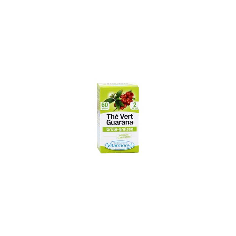 Vitarmonyl The Vert Guarana 60Gelules 17G