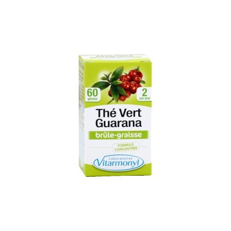 Vitarmonyl The Vert Guarana 60Gelules 17G