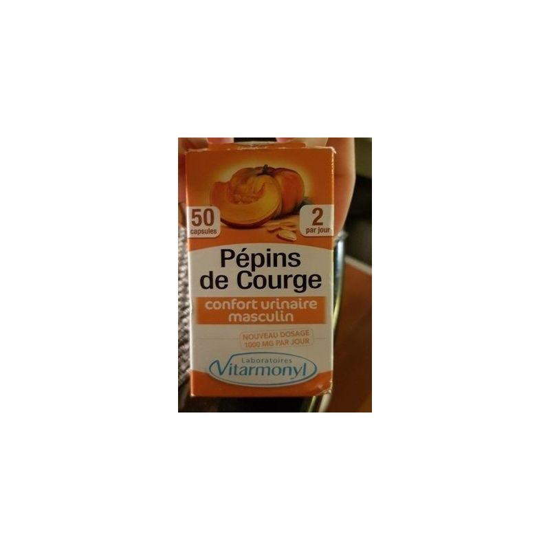 Vitarmonyl Pepins Courge 60 Gelules