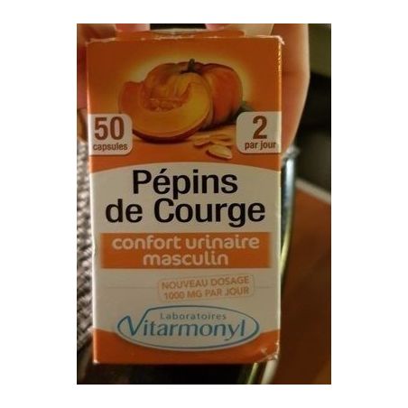 Vitarmonyl Pepins Courge 60 Gelules