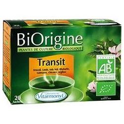 Vitarmonyl Biorigine Tisane Transit 20 Infusettes