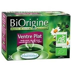 Vitarmonyl Biorigine Tisane Ventre Plat 20 Infusettes