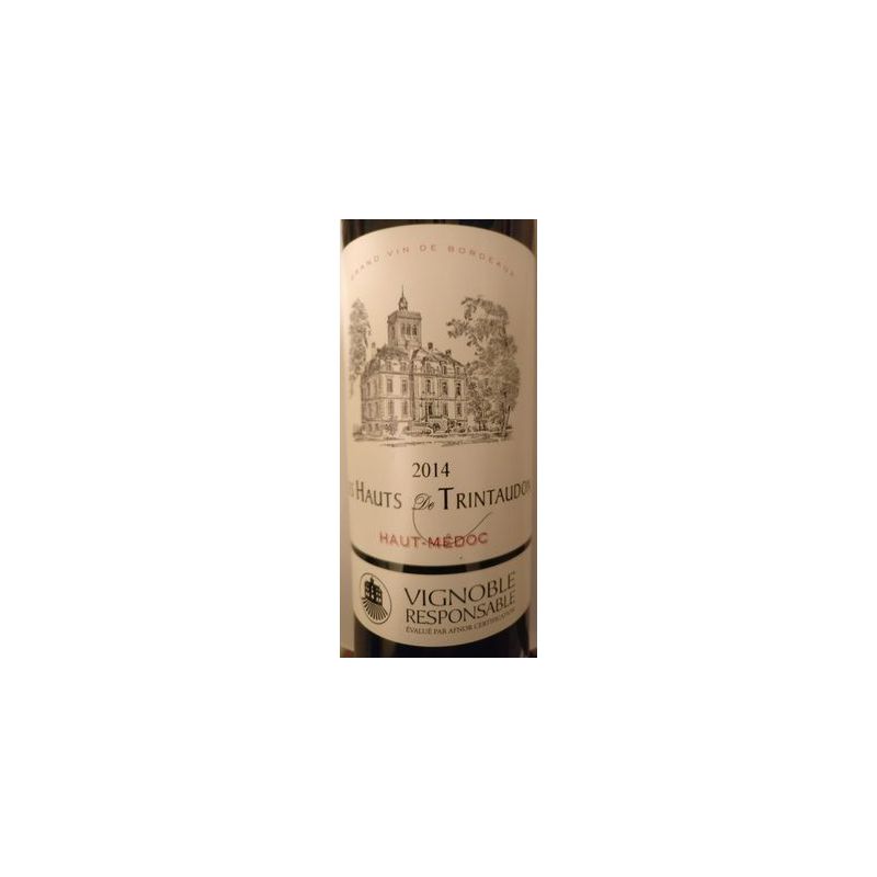 Les Hauts De Trintaudon 75Cl Haut Medoc Rouge Château Trinaudon 2008