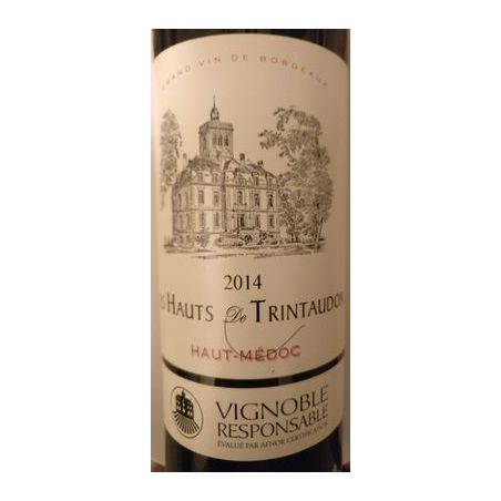 Les Hauts De Trintaudon 75Cl Haut Medoc Rouge Château Trinaudon 2008