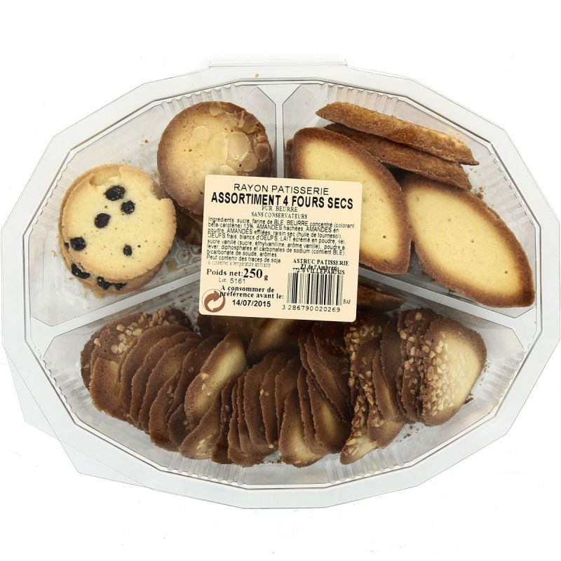 Astruc Pâtisserie 250G Assortiments 4 Fours Secs