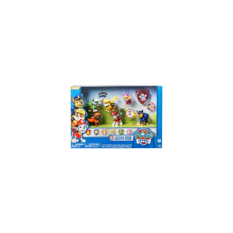 Spinmaster Pack 6 Figurines Sac A Dos