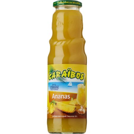 Caraïbos Jus De Fruit Ananas Abc : La Bouteille 75Cl