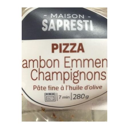 Sapresti X2 Pizza Jbn Emmental Champ