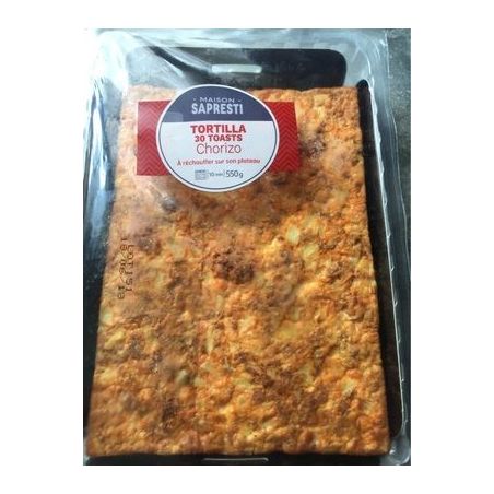 Fr.Emballe Fe Tortilla Chorizo 30Toast550