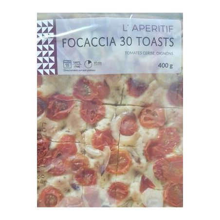 Sapresti 400G Focaccia Tom/Oign 30Toast