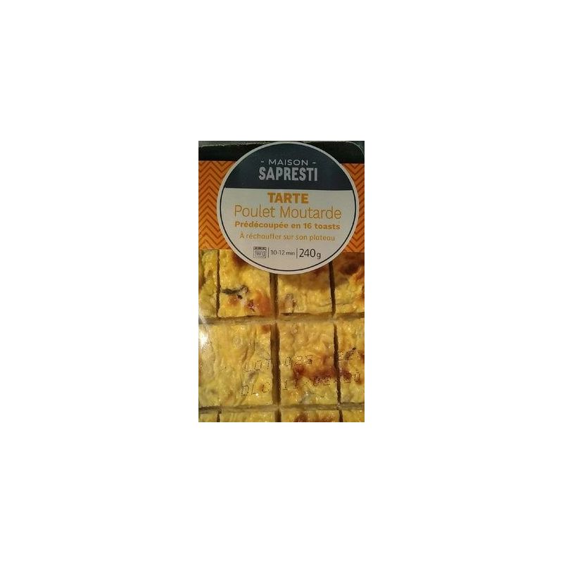 Fr.Emballe Fe Tarte Plt Moutarde 16T 240G