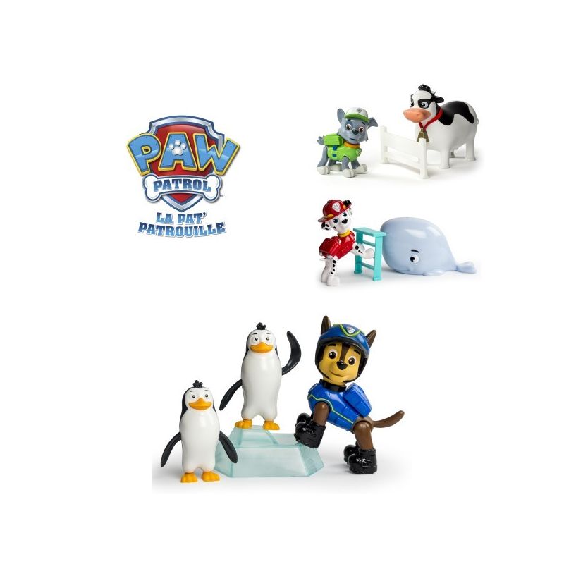 Spinmaster Figurine + Animal A Secourir