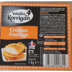 Korrigan Croque Fromage X2 500G Sat