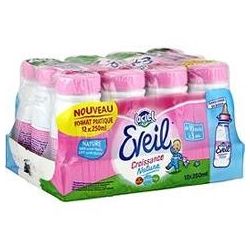 Lactel Eveil Croissance Natur 12X25Cl
