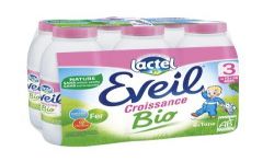 Lactel Lait Bébé Liquide Bio De 10 Mois À 3 Ans Eveil : Les 6 Bouteilles 1 L