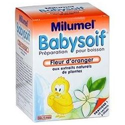 Milumel 50G Babysoif Fleur Oranger