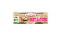 Babybio Pomme Myrtille 2X130G