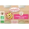 Babybio Pomme Banane 2X130G