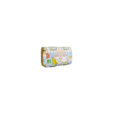 Babybio Creme Frt Poire 2X130G
