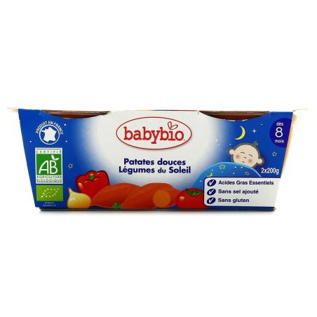 Babybio Patate Douce 2X200G