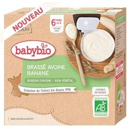Babybio Brasse A L'Avoine Banane 4X85G