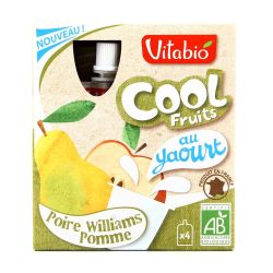 Vitabio Vita Yaourt Poire Pomme Bio X4